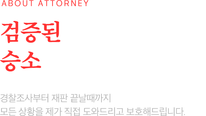 검사 출신의 전문성, 승소를 위한 결정적 차이
